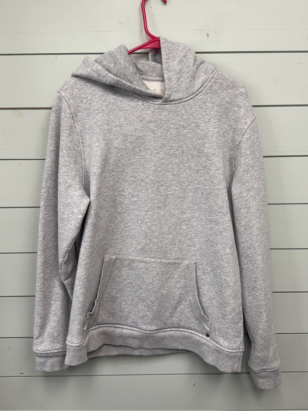 Vuori seaside pullover hoodie light gray men’s size large